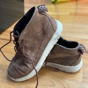 Boys UGG size 11 brown shoes